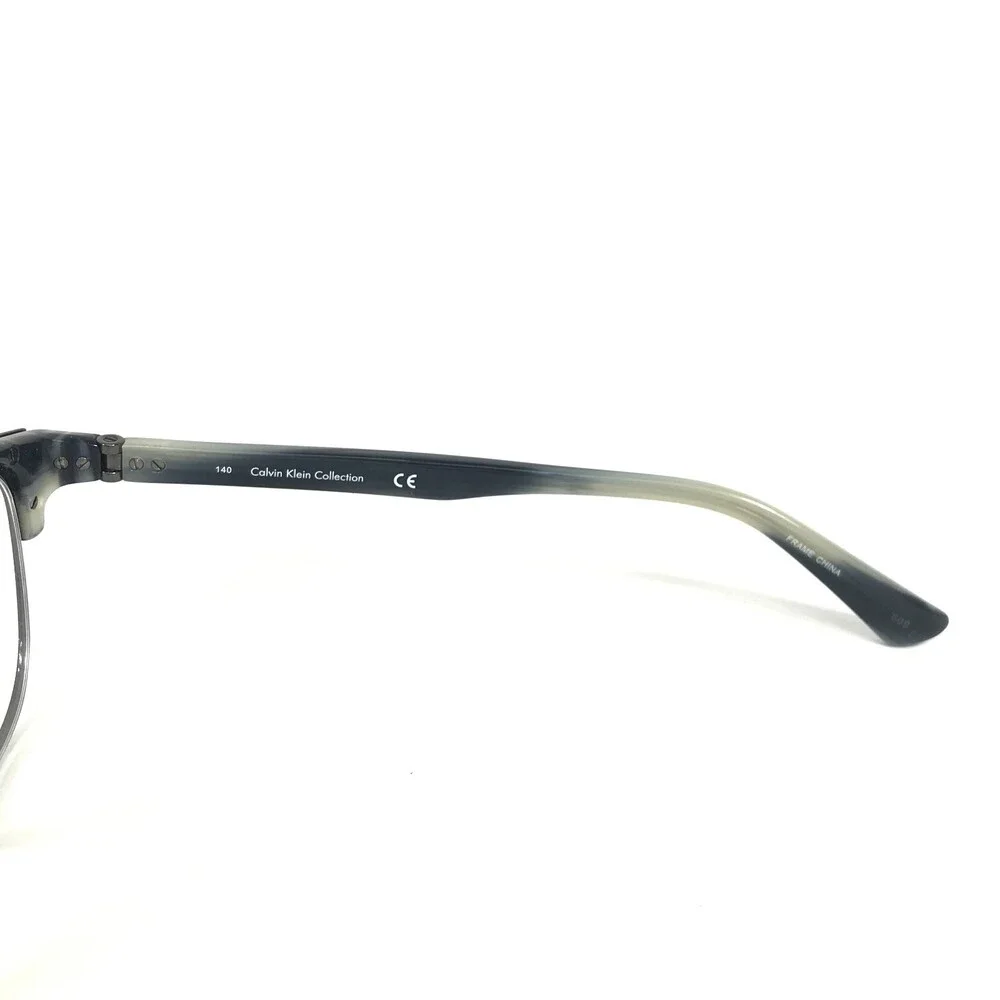 Calvin Klein Eyeglasses Frames CK8026 413 Blue Round Full Rim 48-22-140
